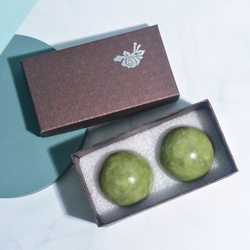 Jade massage balls