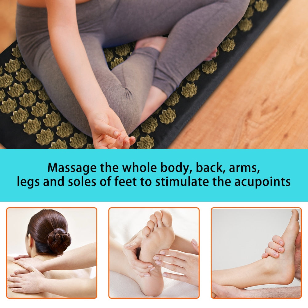 Massage the whole body,back,arms,legs and soles of feet to stimulate the acupoints